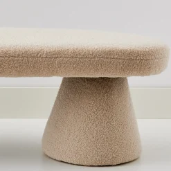 GigiandTom Boucle Bench Seat Cream* Furniture