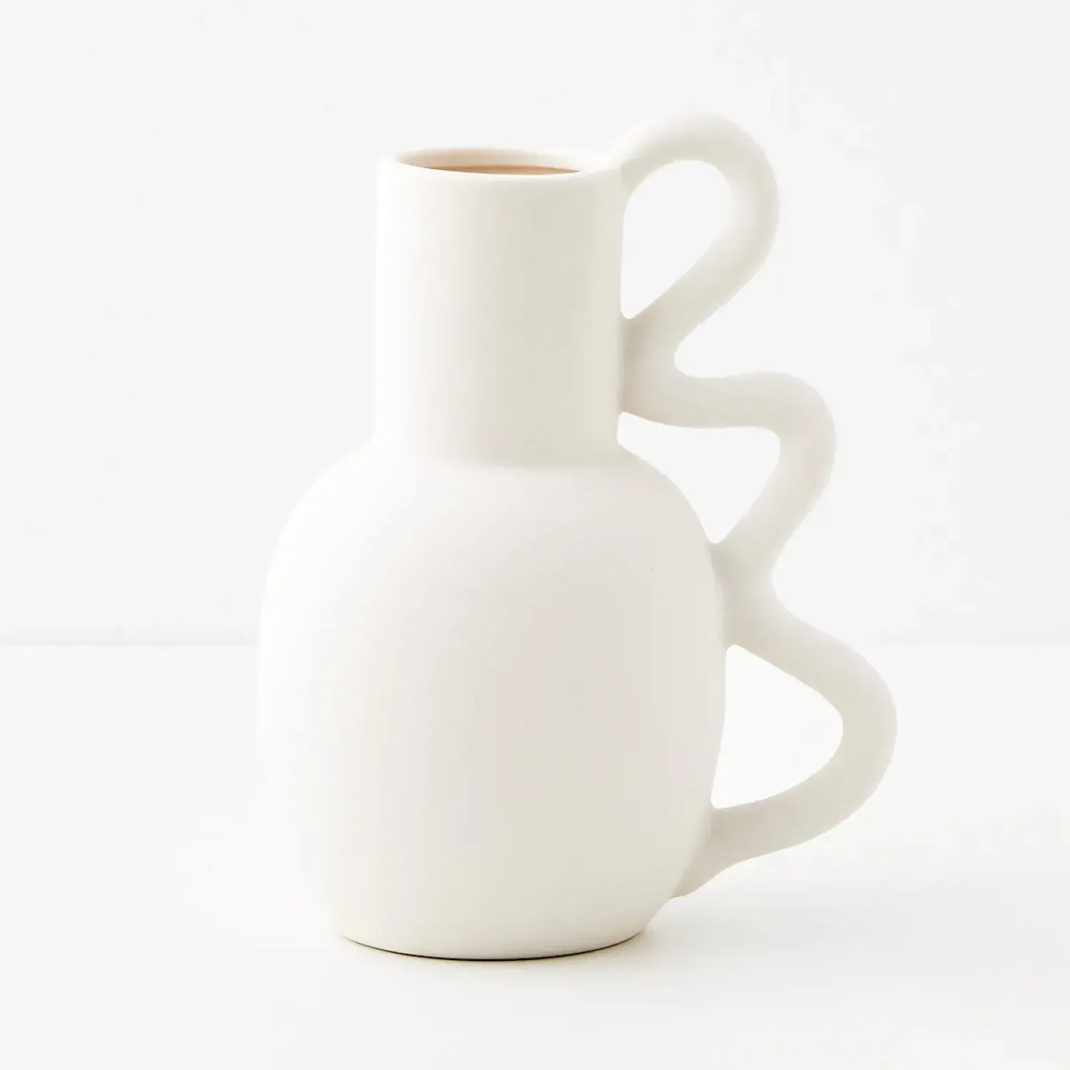 GigiandTom Grecian Ceramic Urn Vase White* Vases