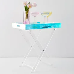 GigiandTom Iridescent Console Tray Side Table* Furniture