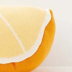 GigiandTom Lemon Yellow Cotton Cushion* Cushions & Throws