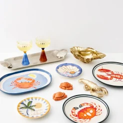 GigiandTom Lobster Ceramic Plate* Tableware
