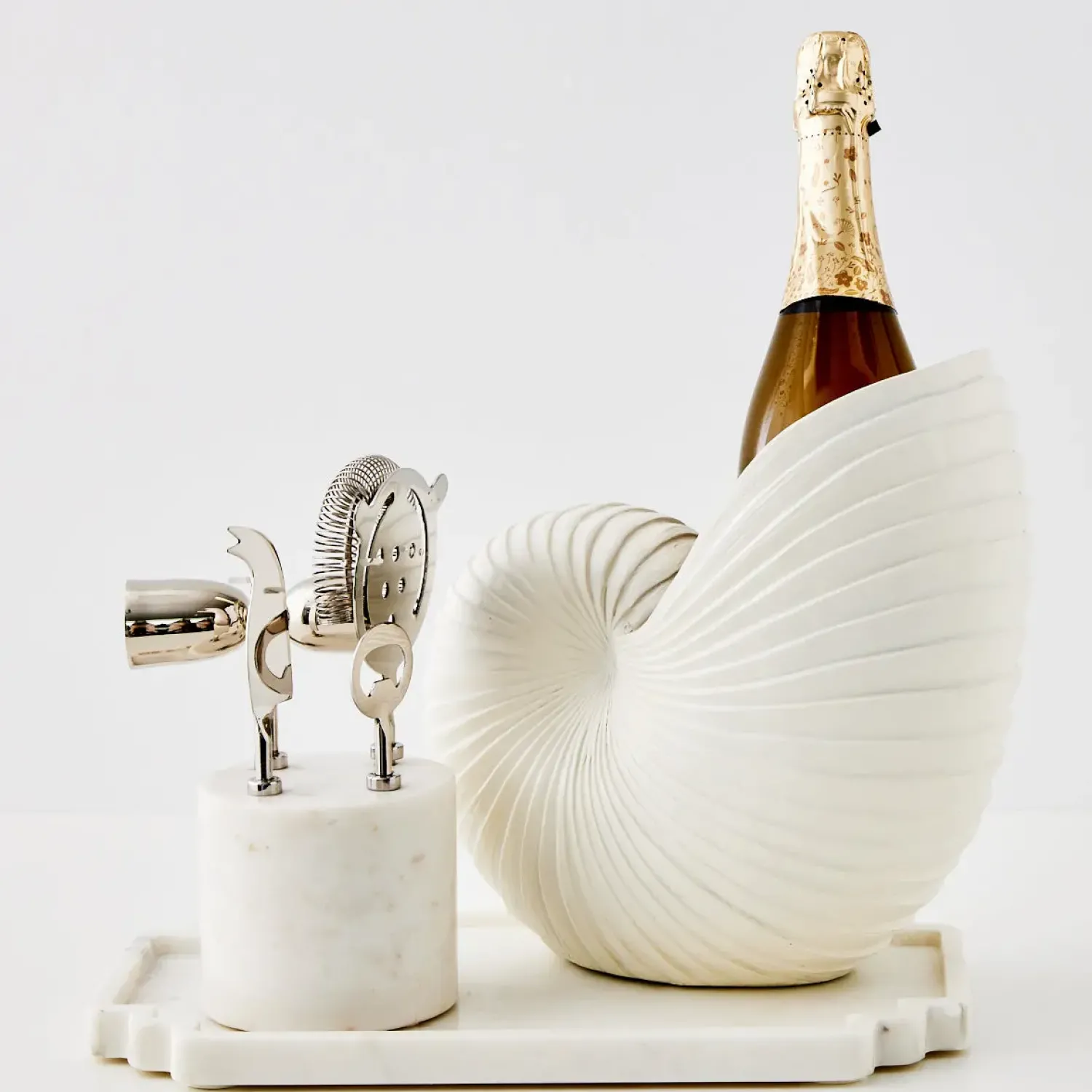 GigiandTom Lux Marble Bar Tool Set* Bar Tools & Accessories