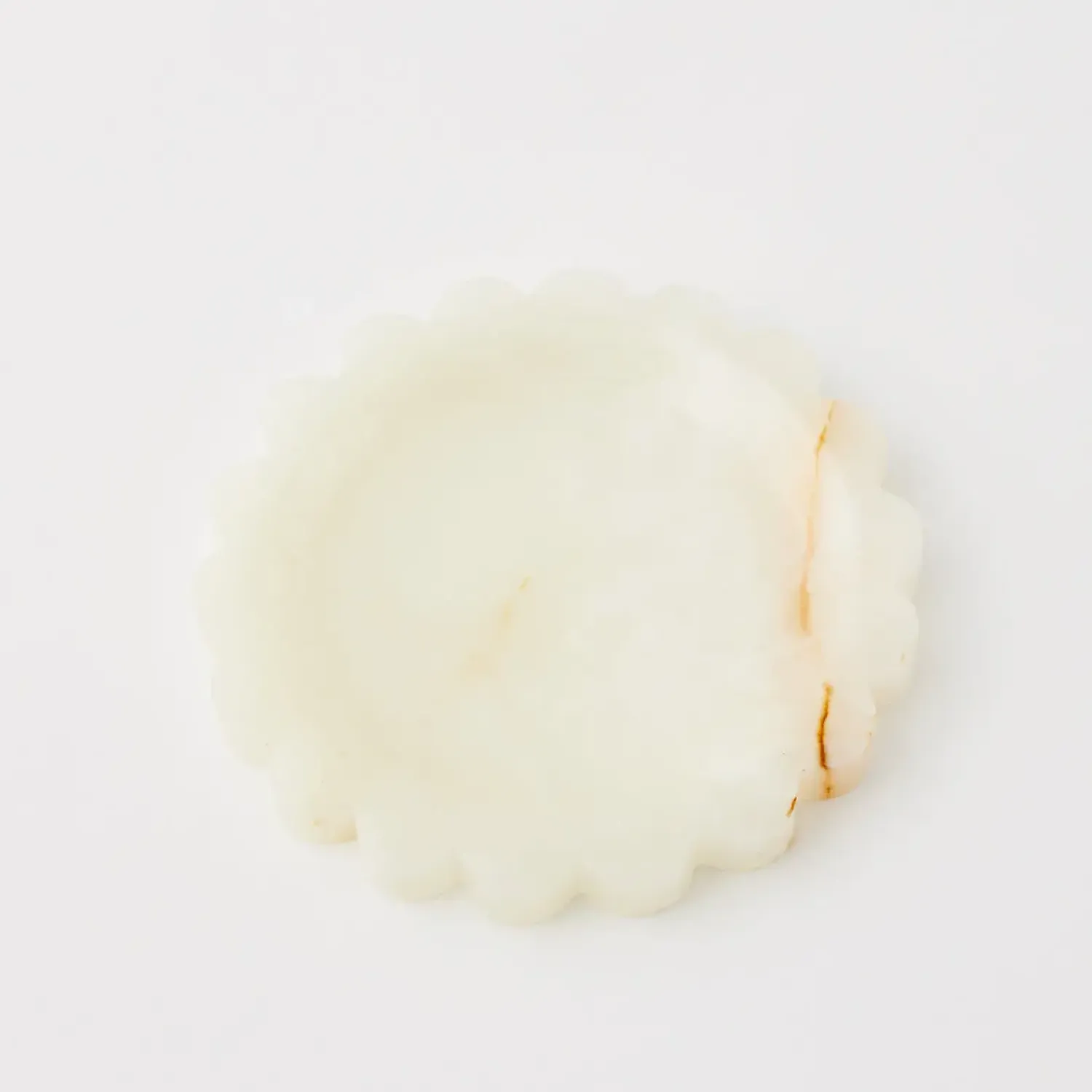 GigiandTom Marble Scallop Decorative Tray Beige* Decorative Objects & Trays