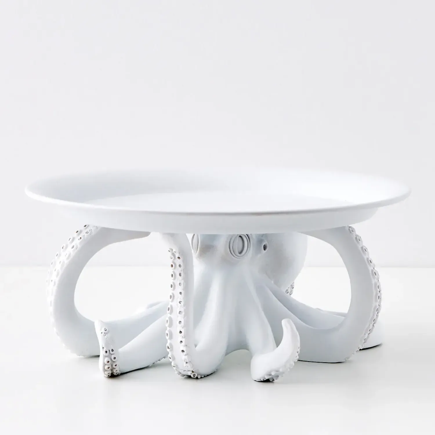 GigiandTom Otis Octopus Resin Decorative Tray White* Decorative Objects & Trays