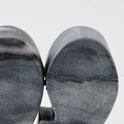 GigiandTom Quote Marble Bookends Grey* Decorative Objects & Trays
