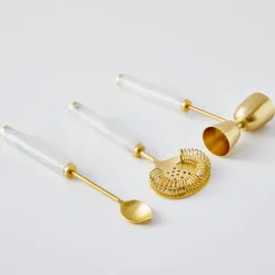 GigiandTom Resin Bar Tool Set Pearl* Bar Tools & Accessories