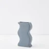 GigiandTom Sway Ceramic Vase Blue* Vases